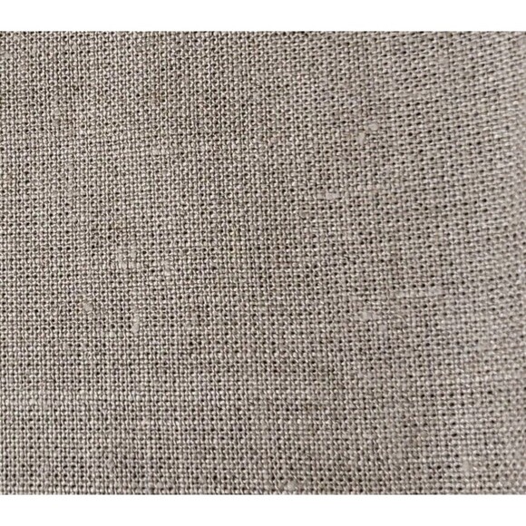 Jennifer Moore Flax Linen Classic Knee Length Skirt- Sz 6 New-Sand Beige Neutral - Picture 6 of 8